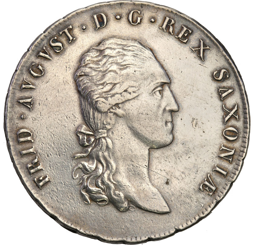 Niemcy, Saksonia. Fryderyk August I (1806-1827). Talar 1813, Drezno